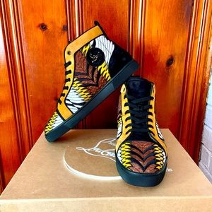 Christian Louboutin Louis Orlato Watersnake EU 43